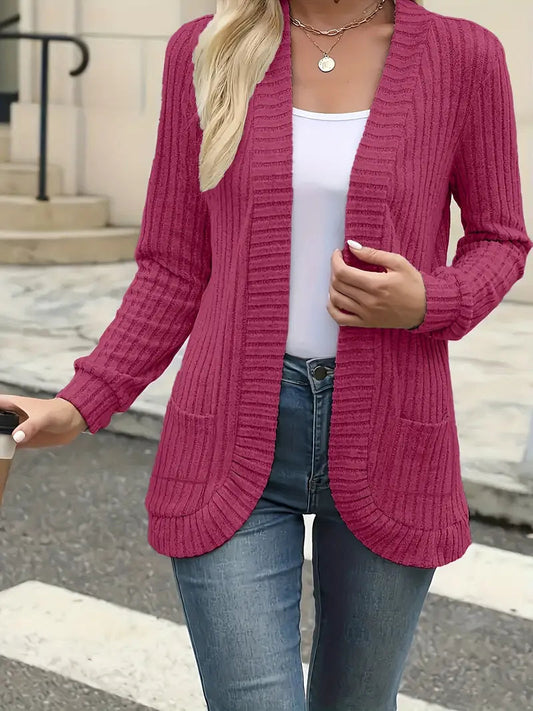 Gretchen - Cardigan Tricot Élegant et Décontracté